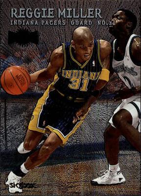 Reggie Miller #148 Basketball Cards 1999 Metal