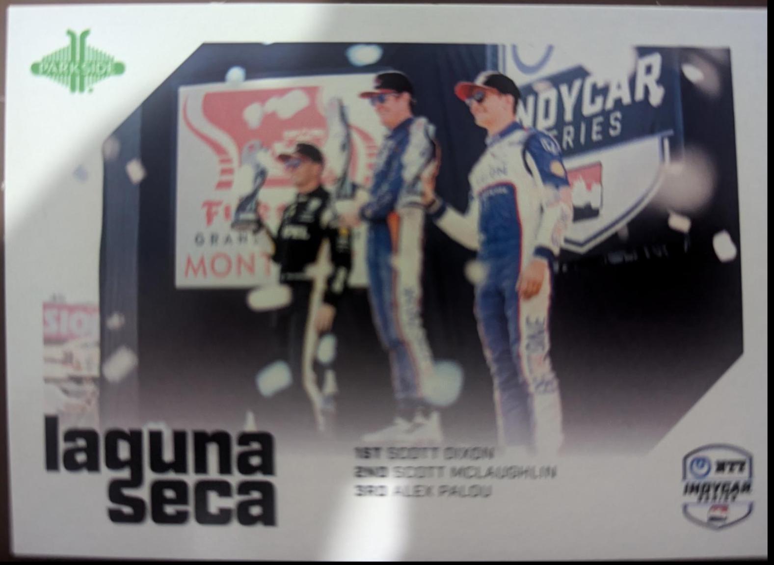 Laguna Seca #PF-16 Racing Cards 2024 Parkside NTT IndyCar Podium