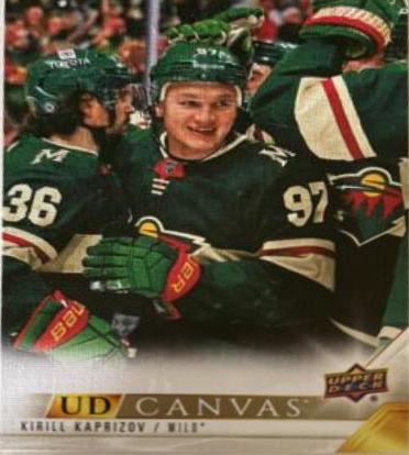 Kirill Kaprizov #C161 2022-23 Upper Deck Hockey UD Canvas