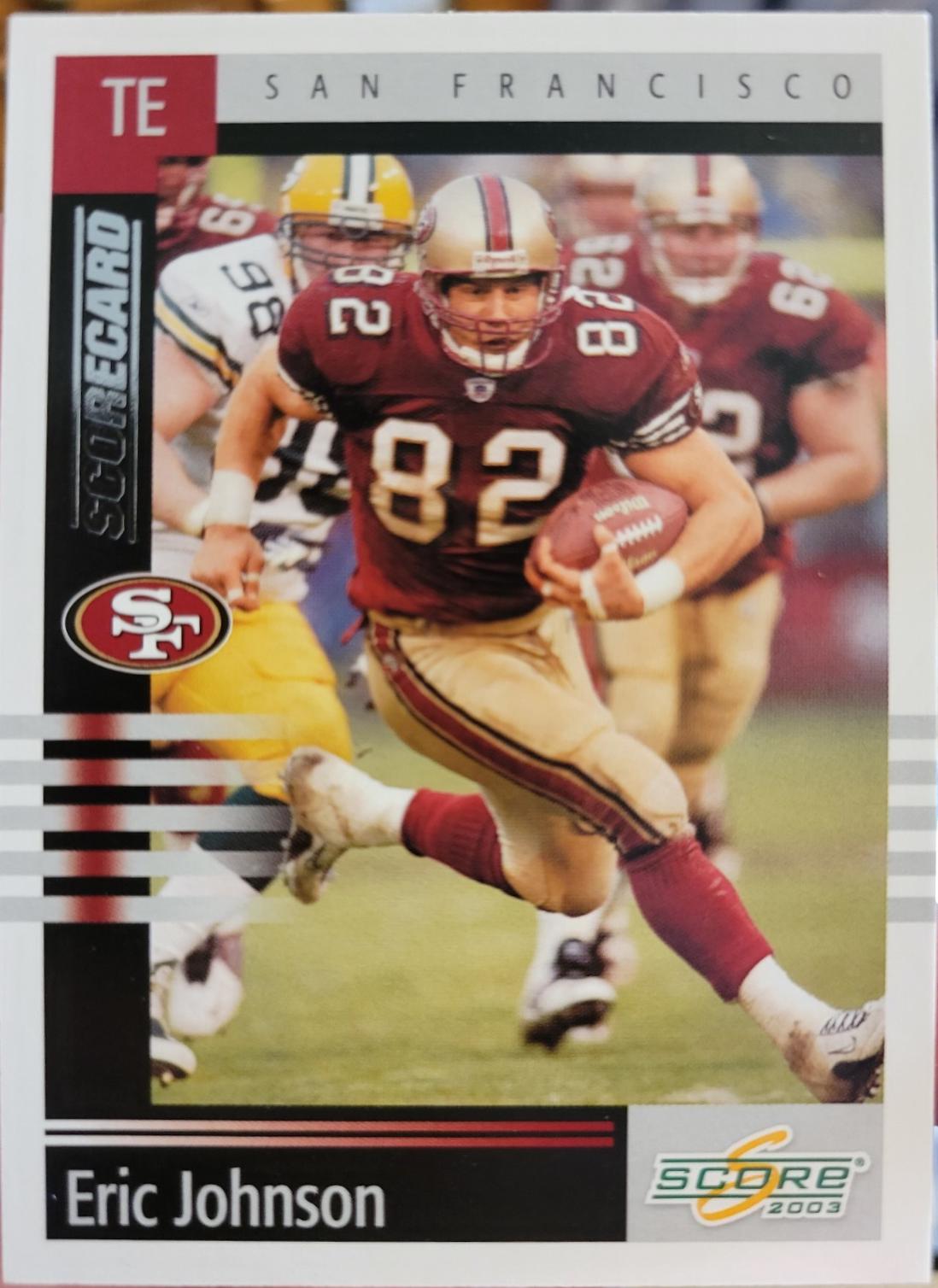 Eric Johnson #237 2003 Panini Score Football