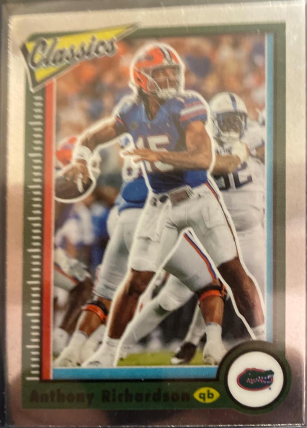 Anthony Richardson #4 Football Cards 2023 Panini Chronicles Draft Picks Classics Premium Edition