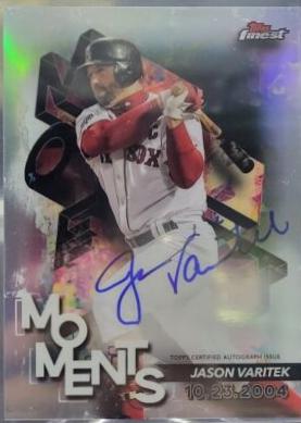 Jason Varitek [Orange Refractor] #FMA-JV