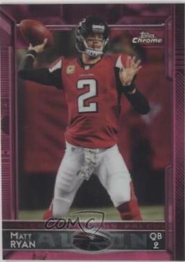 Matt Ryan [Throwing Pink Refractor] #51