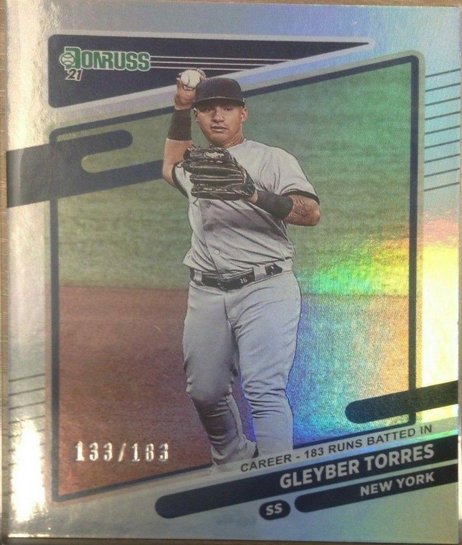 Gleyber Torres #88 2021 Donruss Baseball