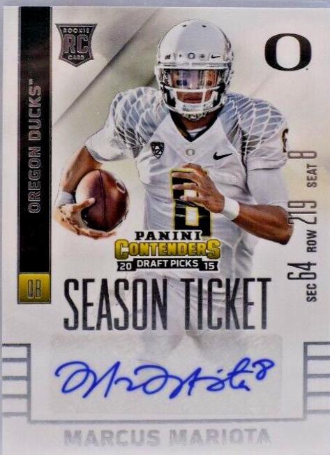 Marcus Mariota [Section Autograph] #131