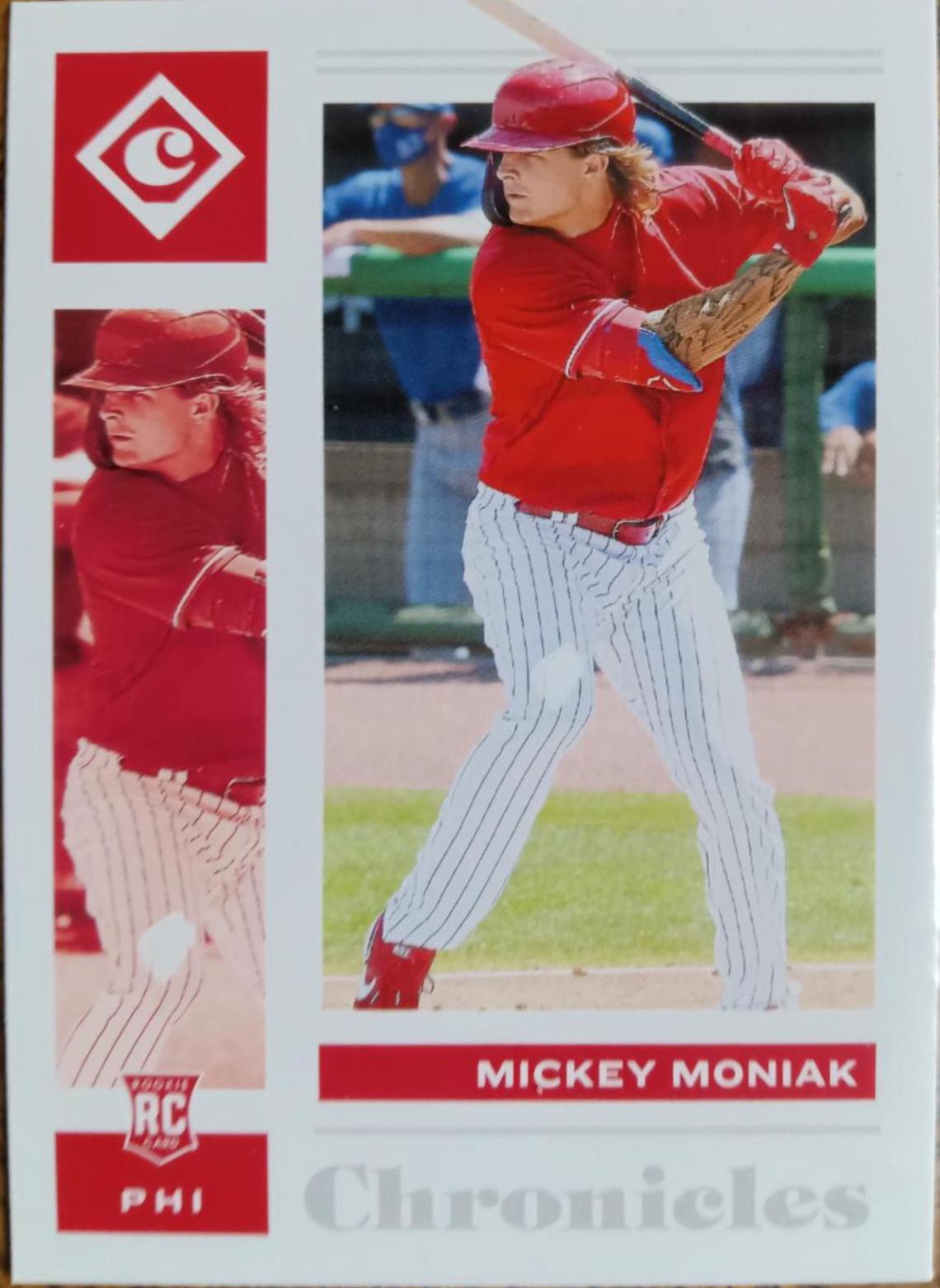 Mickey Moniak #41 Baseball Cards 2021 Panini Chronicles
