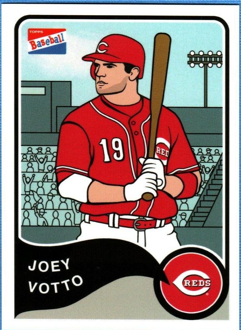 Joey Votto #26 Baseball Cards 2020 Topps Throwback Thursday