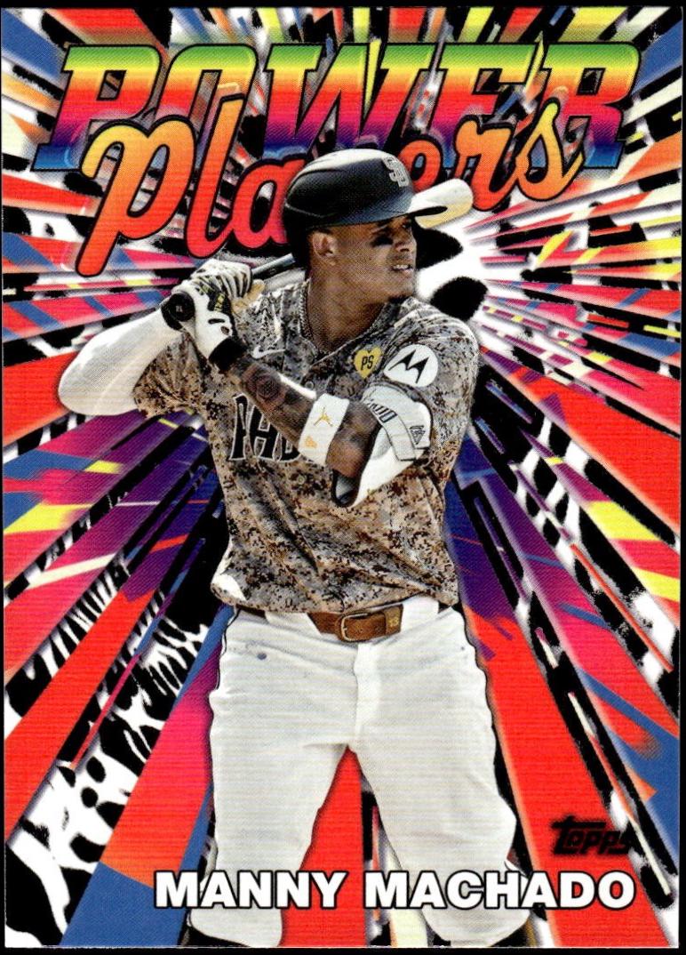 Manny Machado #PP-18 Baseball Cards 2025 Topps Celebration Mega Box Power Players