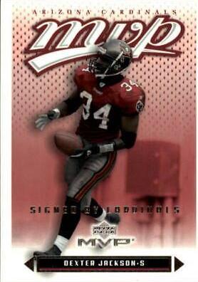 Dexter Jackson #2 Football Cards 2003 Upper Deck MVP