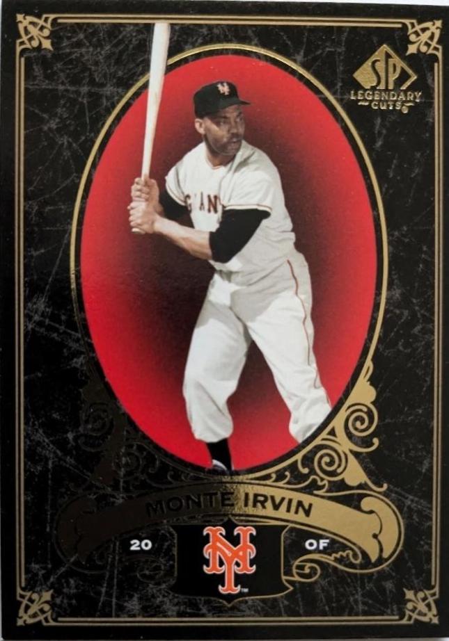 Monte Irvin #46 Baseball Cards 2007 SP Legendary Cuts