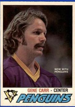 Gene Carr #298 Hockey Cards 1977 O-Pee-Chee