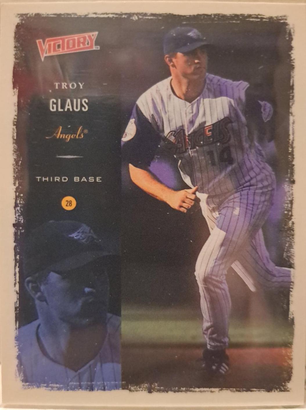 Troy Glaus Baseball Cards 2000 Upper Deck Victory