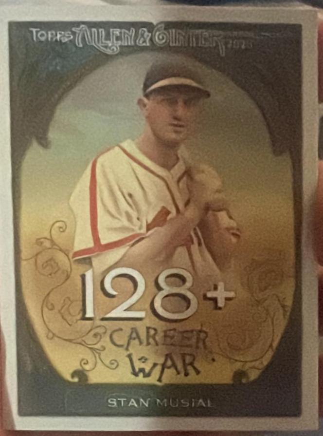Stan Musial #CR-4 2026 Onit Athlete Gravity Career 250 Baseball