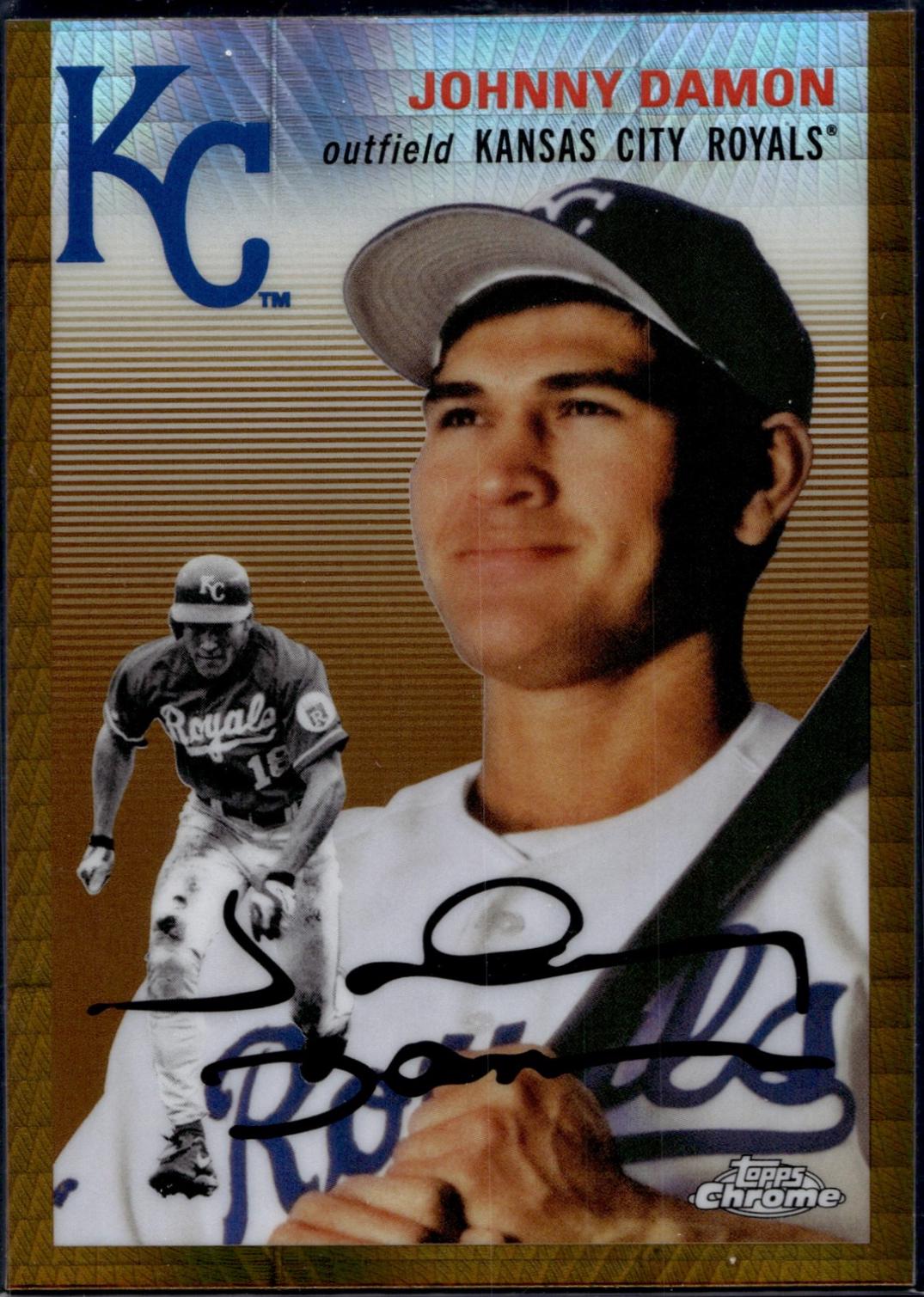 Johnny Damon [Gold Prism Refractor] #431