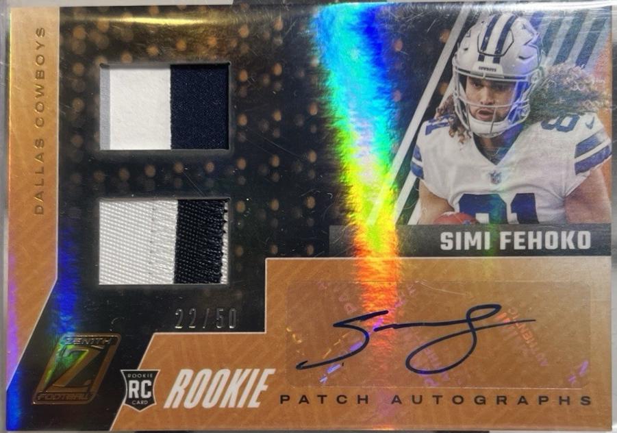 Simi Fehoko [Patch Autograph Copper] #116