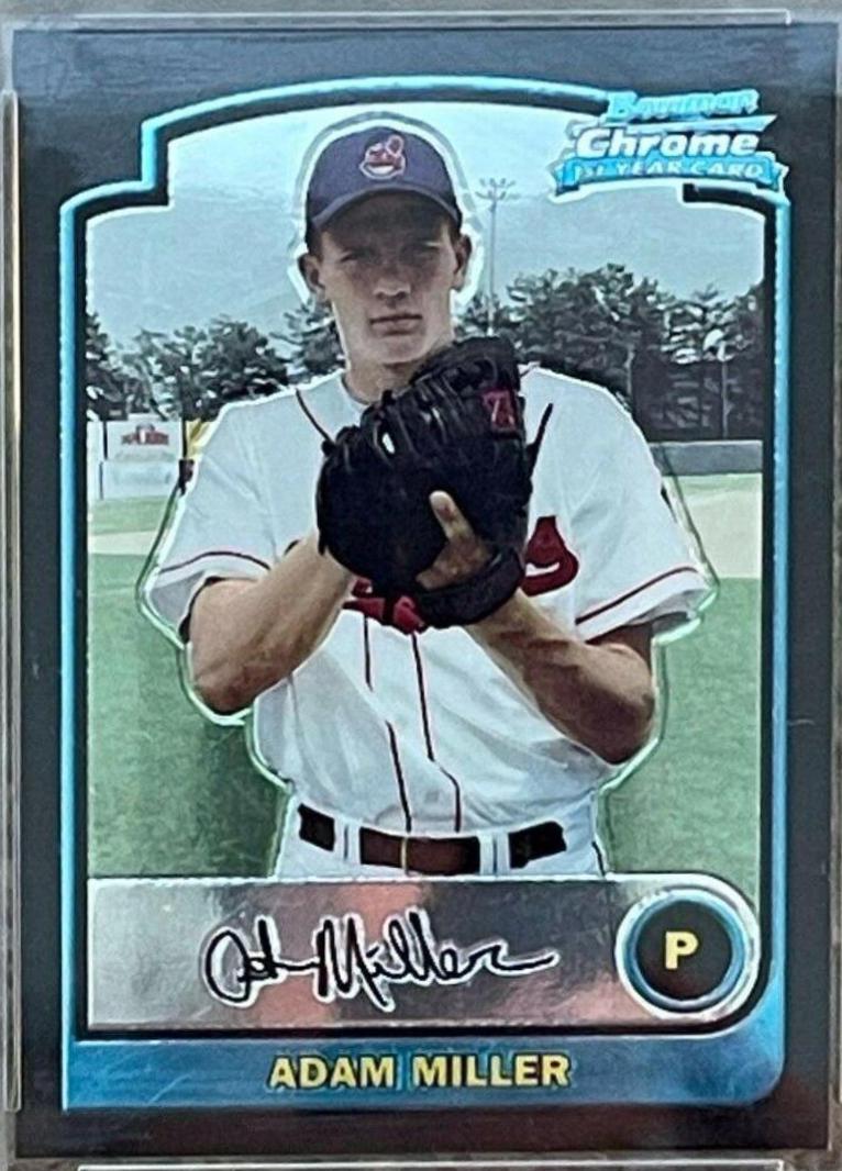 Adam Miller #31 Baseball Cards 2003 Bowman Chrome Draft Picks
