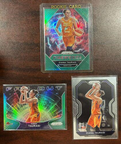 Diana Taurasi #8 Basketball Cards 2021 Panini Prizm WNBA Fireworks