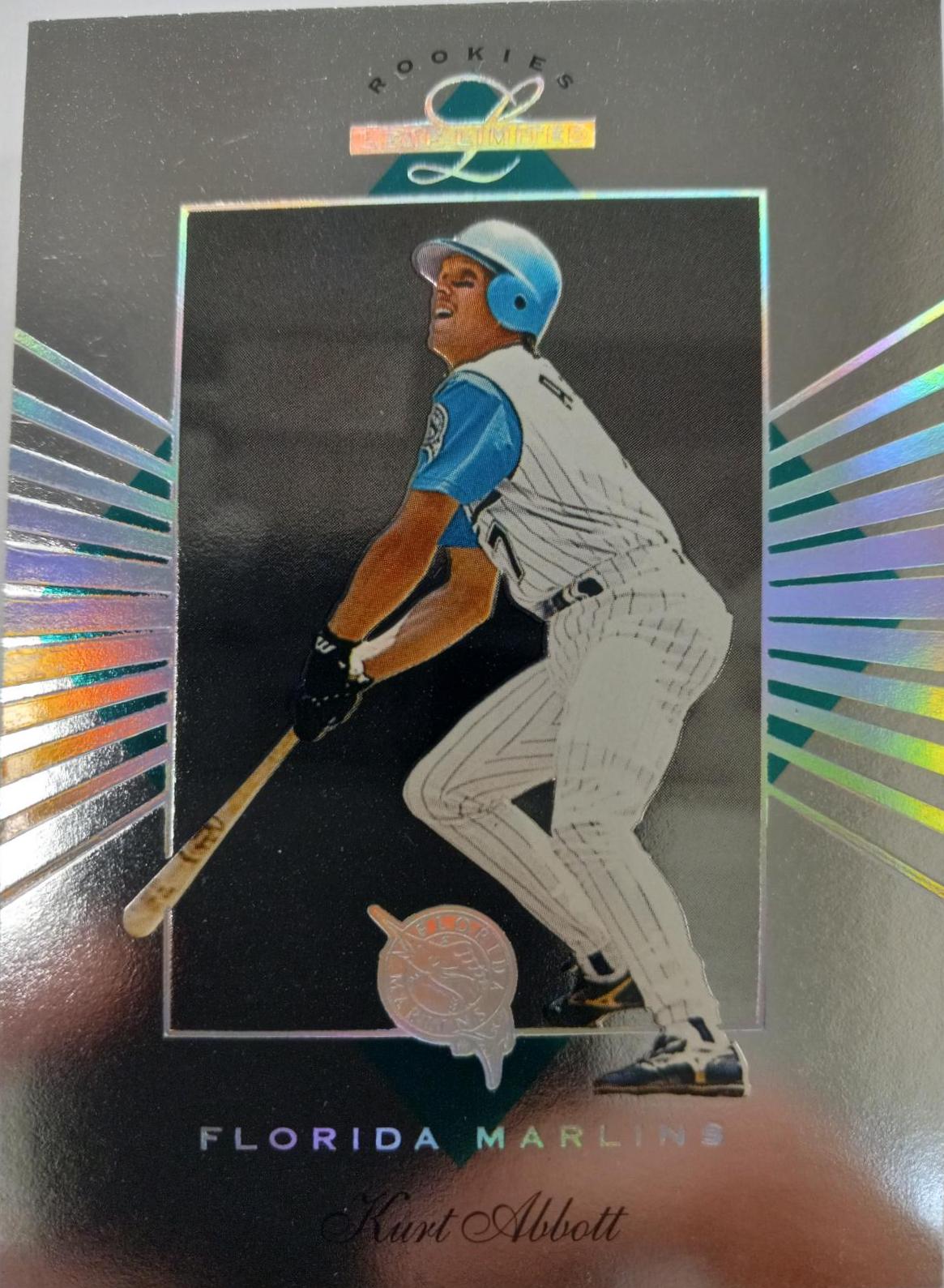 Kurt Abbott #11 Baseball Cards 1994 Leaf Limited Rookie