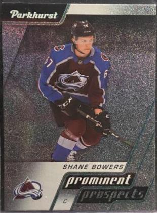 Shane Bowers #PP16 Hockey Cards 2020 Parkhurst Prominent Prospects