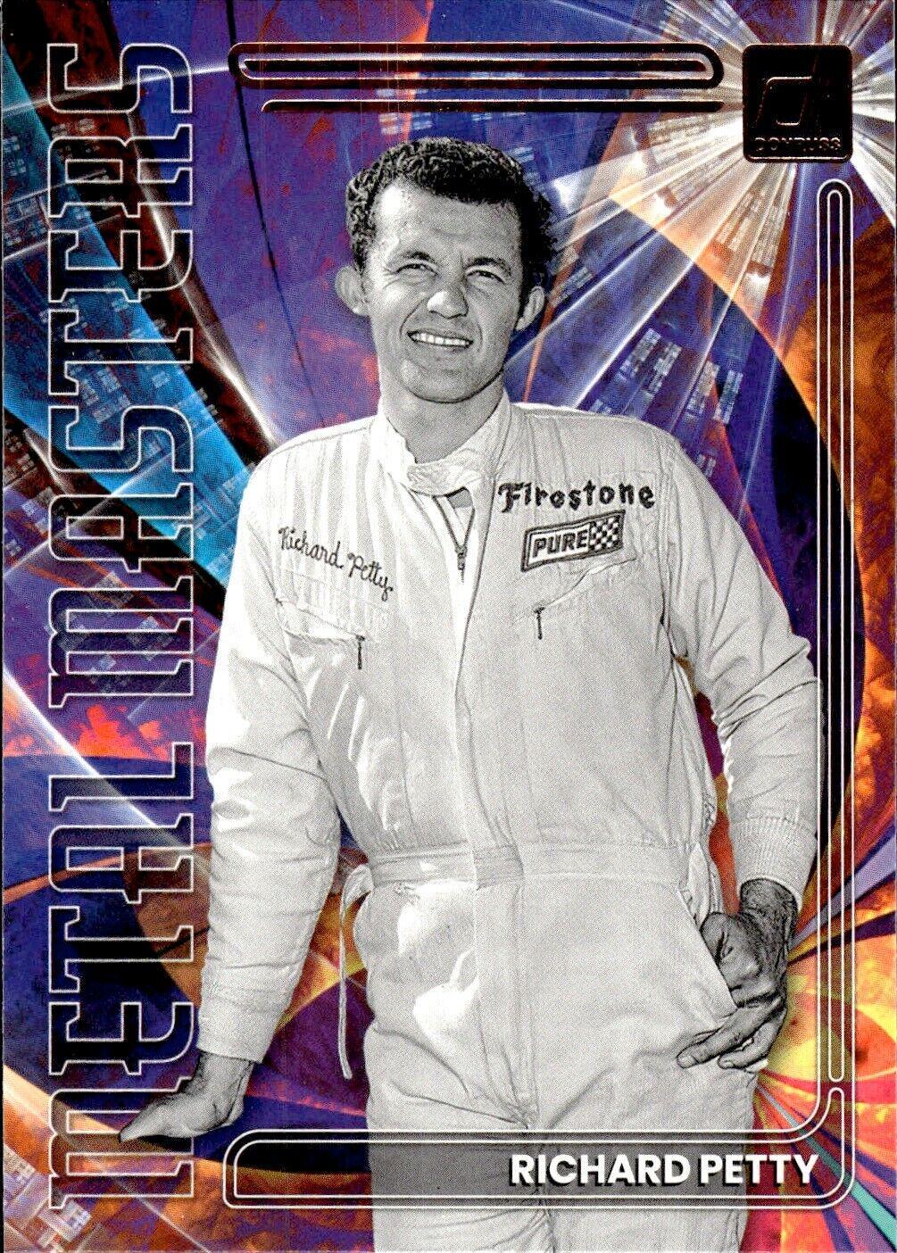 Richard Petty #MM2 Racing Cards 2023 Panini Donruss NASCAR Metal Masters