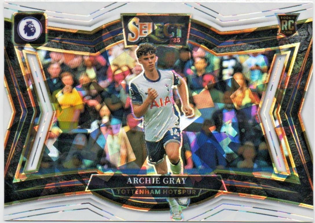 Archie Gray [White Ice] #236 Prices | 2024 Panini Select Premier League ...