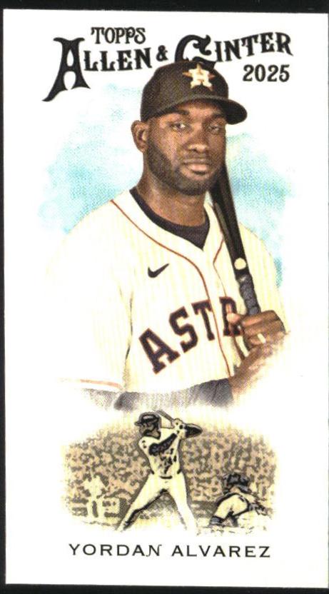 Yordan Alvarez #N222-10 Prices | 2025 Topps Allen and Ginter 1889