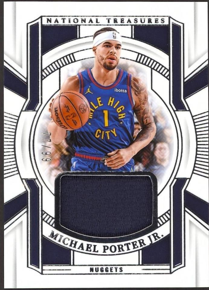 Michael Porter Jr. #36 2024 Panini National Treasures Franchise Basketball