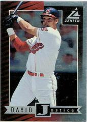 David Justice #54 Baseball Cards 1998 Zenith Prices