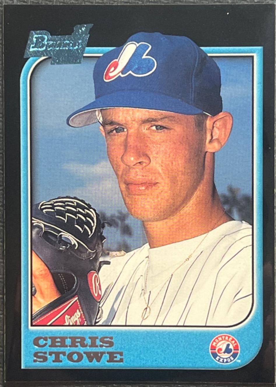 Chris Stowe #423 Baseball Cards 1997 Bowman