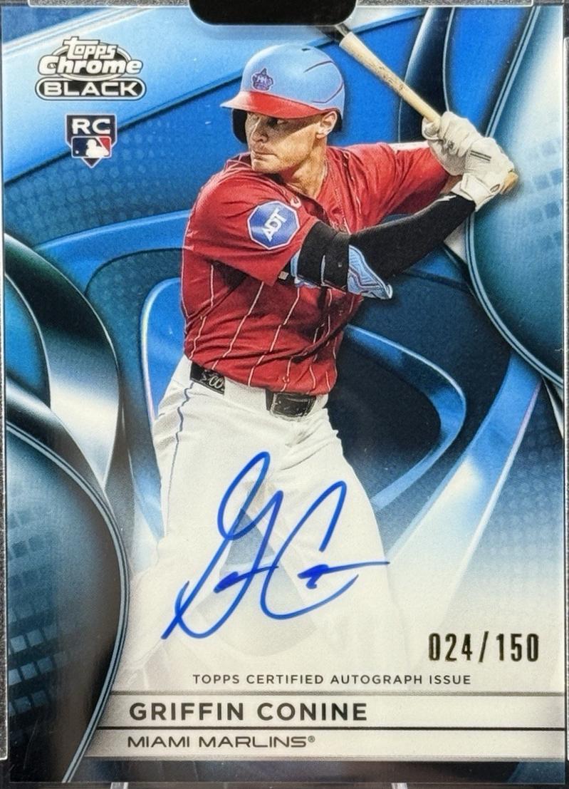 Griffin Conine [Blue Refractor] #CBA-GCO