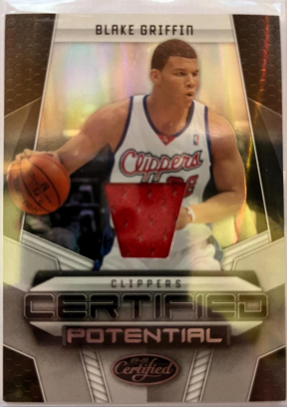 Blake Griffin #20 Basketball Cards 2009 Panini Certified Potential