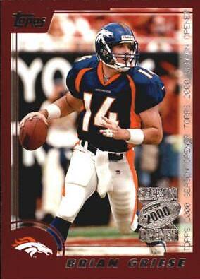 Brian Griese #35 Football Cards 2000 Topps Season Opener