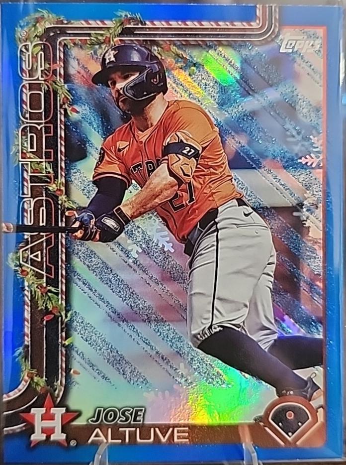 Jose Altuve [Blue Metallic Glitter] #H163