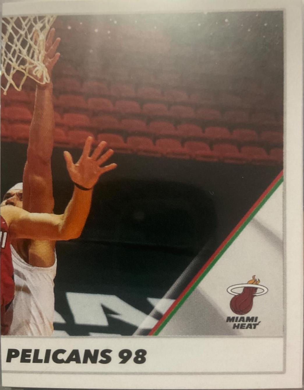 Heat vs Pelicans #13 Basketball Cards 2021 Panini NBA Stickers