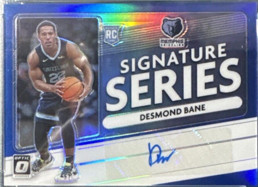 Desmond Bane #SS-DES 2020 Panini Donruss Optic Signature Series Basketball