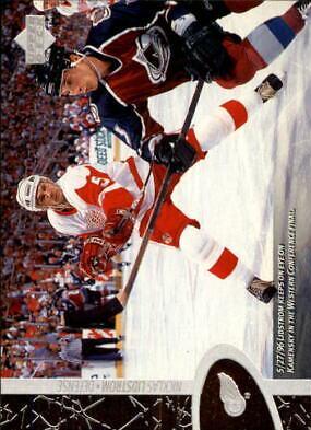 Nicklas Lidstrom #56 Hockey Cards 1996 Upper Deck