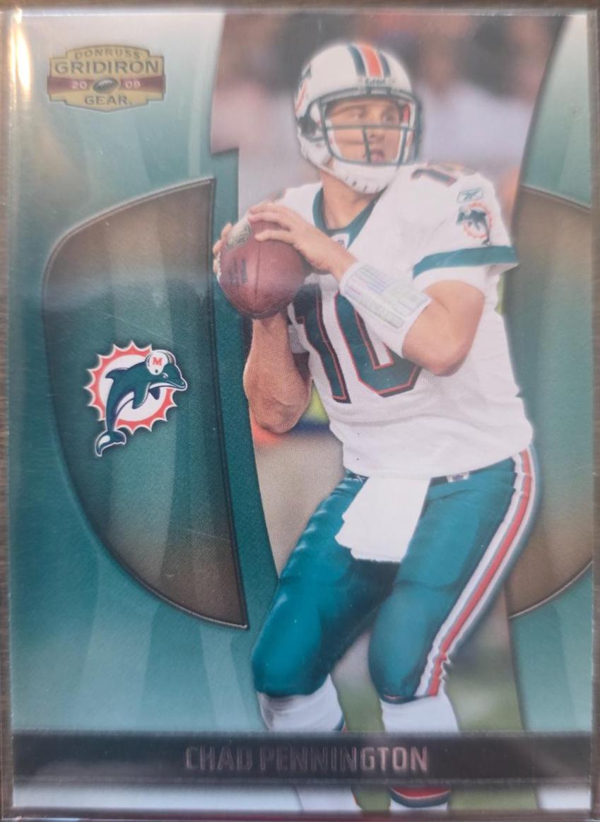 Chad Pennington #18 2009 Panini Donruss Gridiron Gear Football