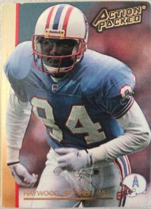 Haywood Jeffires #286 1992 Action Packed Football