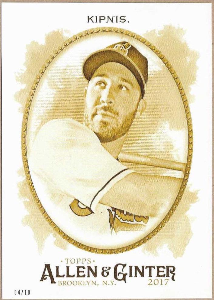 Jason Kipnis [Mini Gold Border] #236