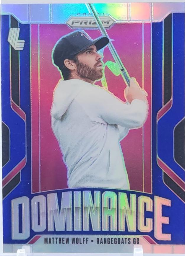 Matthew Wolff #14 2025 Panini Prizm LIV Dominance Golf