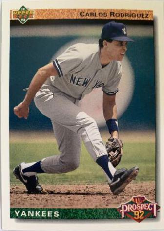 Carlos Rodriguez #77 Baseball Cards 1992 Upper Deck