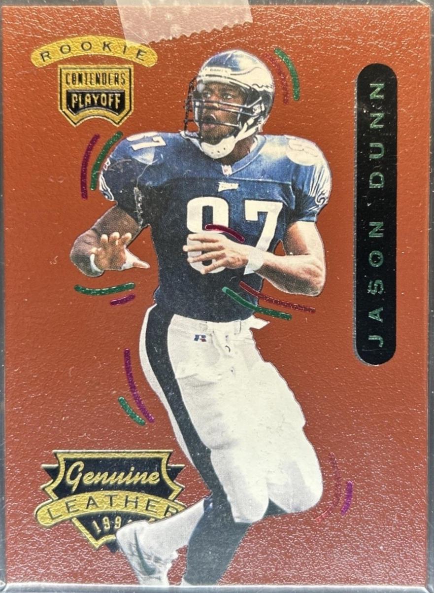 Jason Dunn #76 1996 Playoff Contenders Football