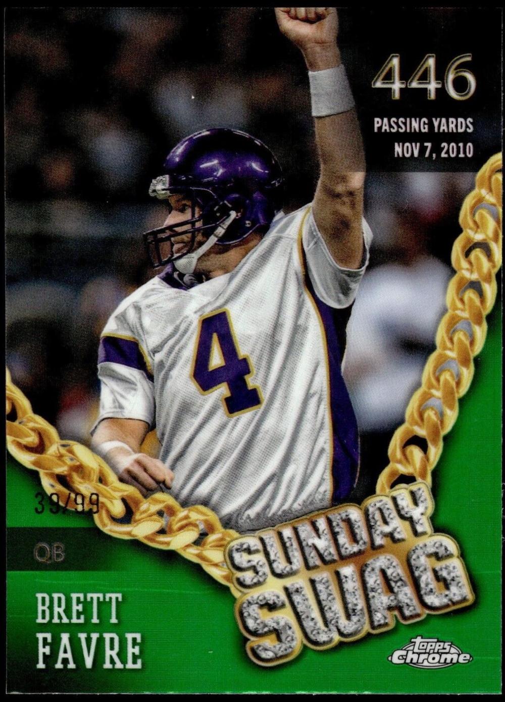 Brett Favre [Green Refractor] #SS-13
