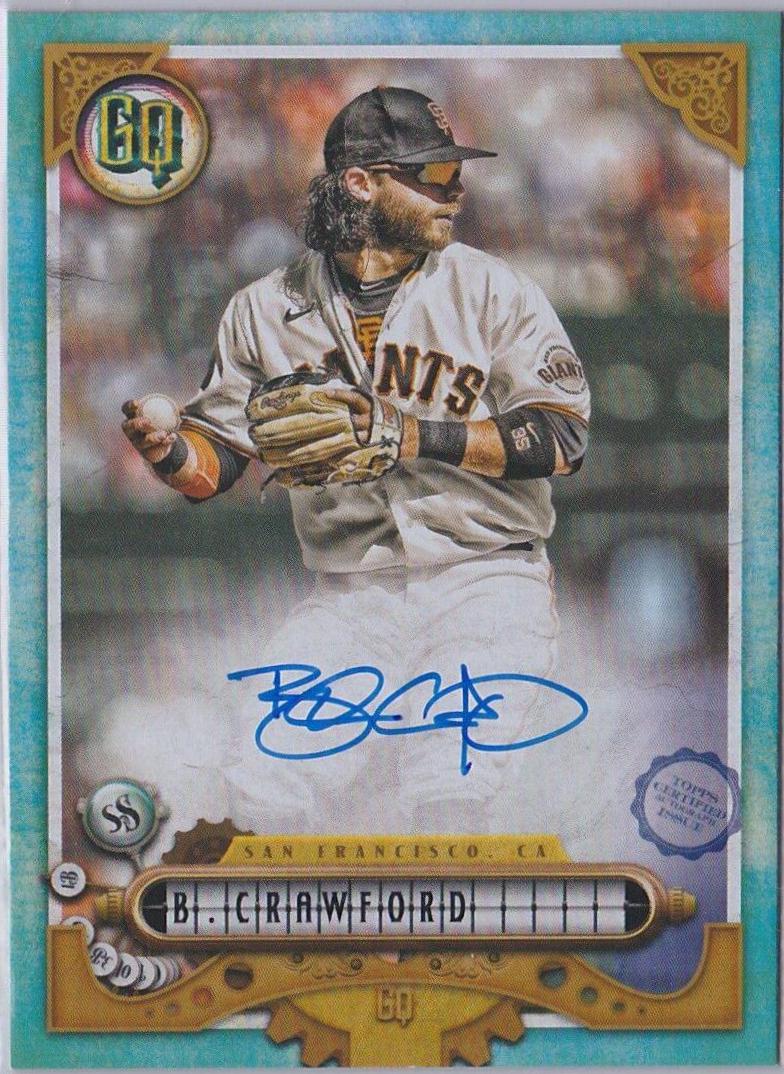 Brandon Crawford [Blue] #GQA-BC