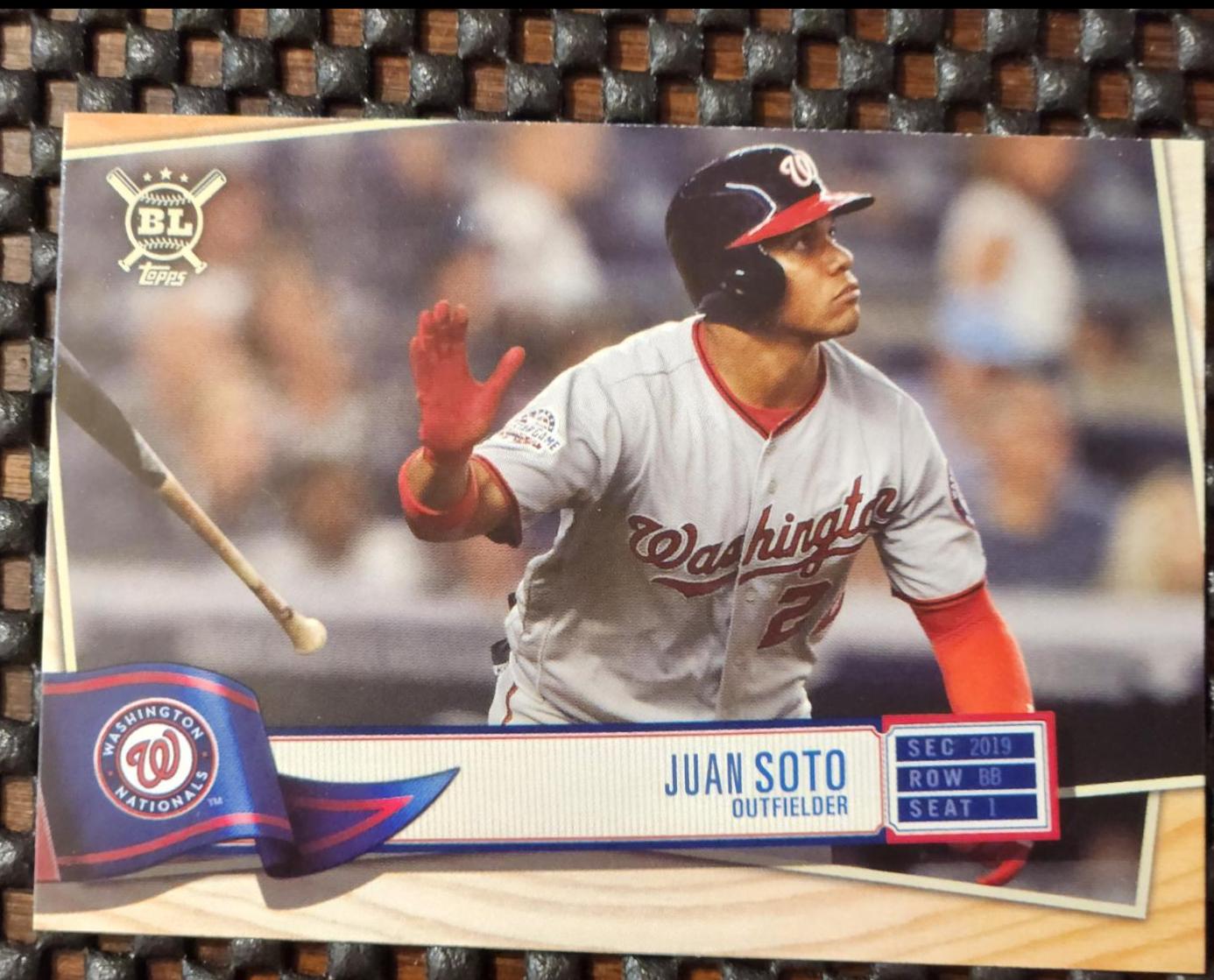 Juan Soto #125 2019 Topps Big League Baseball
