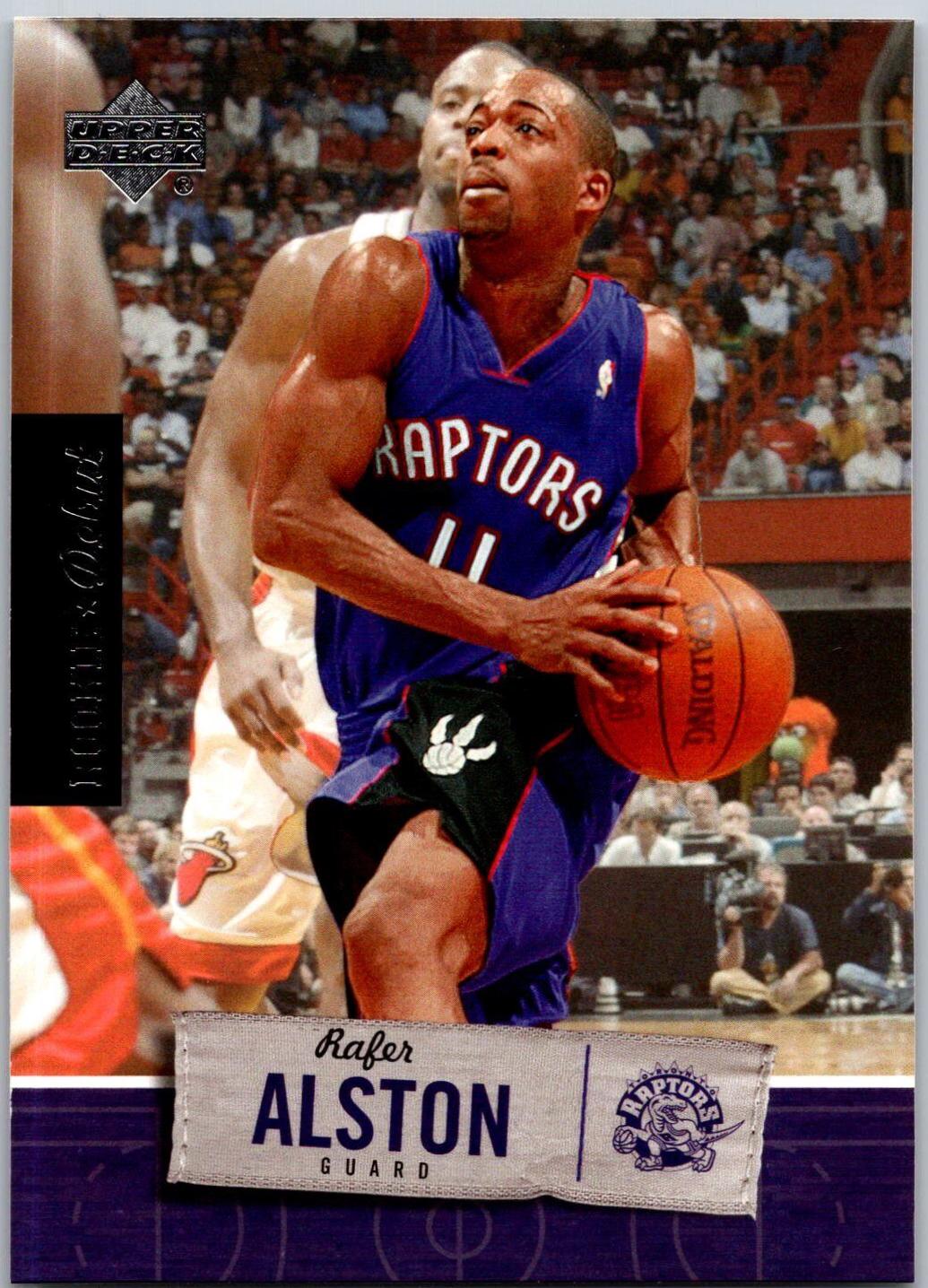 Rafer Alston #91 Basketball Cards 2005 Upper Deck Rookie Debut
