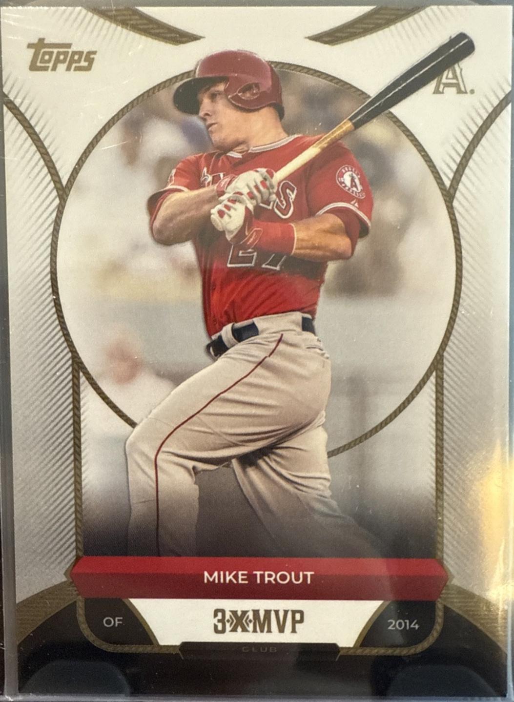 Mike Trout #7 Baseball Cards 2025 Topps Welcome to the Club 3X MVP