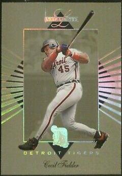 Cecil Fielder #31 Baseball Cards 1994 Leaf Limited