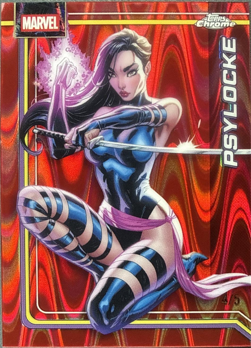 Psylocke Red Refractor