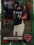 Matej Mensik [Green Sparkle] #32
